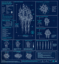Load image into Gallery viewer, Jellyfish UAP Blueprint, Archival Print