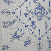 Load image into Gallery viewer, Delft Blue Dove-Bandana or Altar Cloth