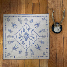 Load image into Gallery viewer, Delft Blue Dove-Bandana or Altar Cloth