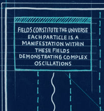 Load image into Gallery viewer, Eight Octaves of Gravity, Blue Print