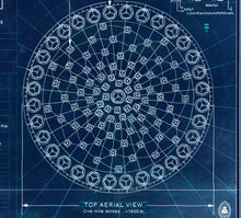 Load image into Gallery viewer, Large Mirror Array Telescope BLUE, Archival Print