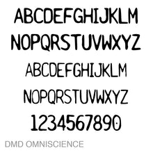 Load image into Gallery viewer, DMD Custom Fonts, Digital Download