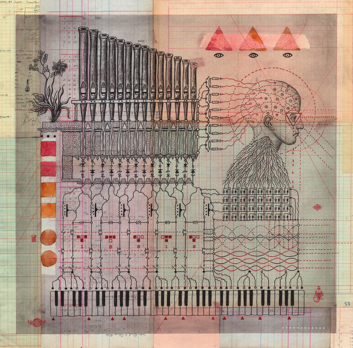 Music, Mind and Meaning, Archival Print – Daniel Martin Diaz