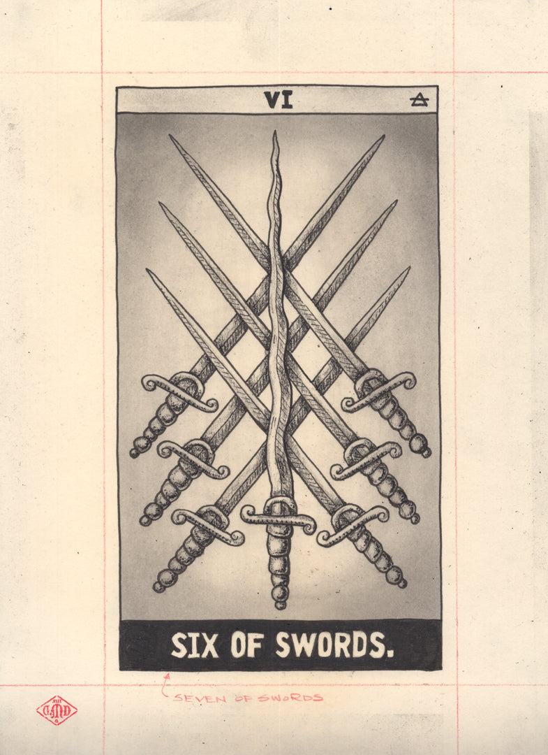 Seven of Swords – Daniel Martin Diaz