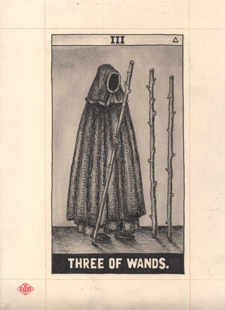 Three of Wands – Daniel Martin Diaz