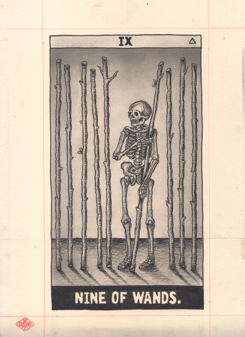 Nine of Wands – Daniel Martin Diaz