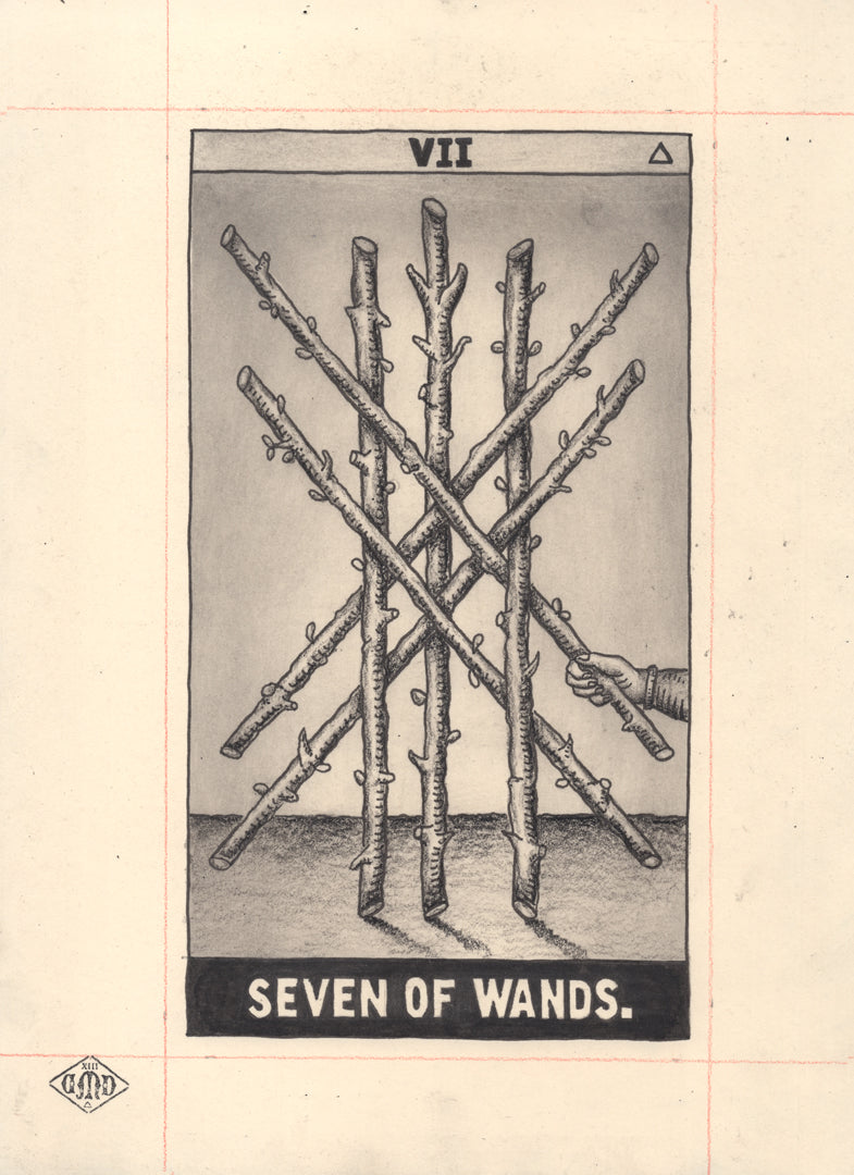 Seven of Wands – Daniel Martin Diaz