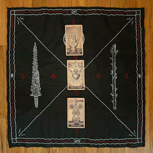 Load image into Gallery viewer, Earth Magick Altar Cloth: Black