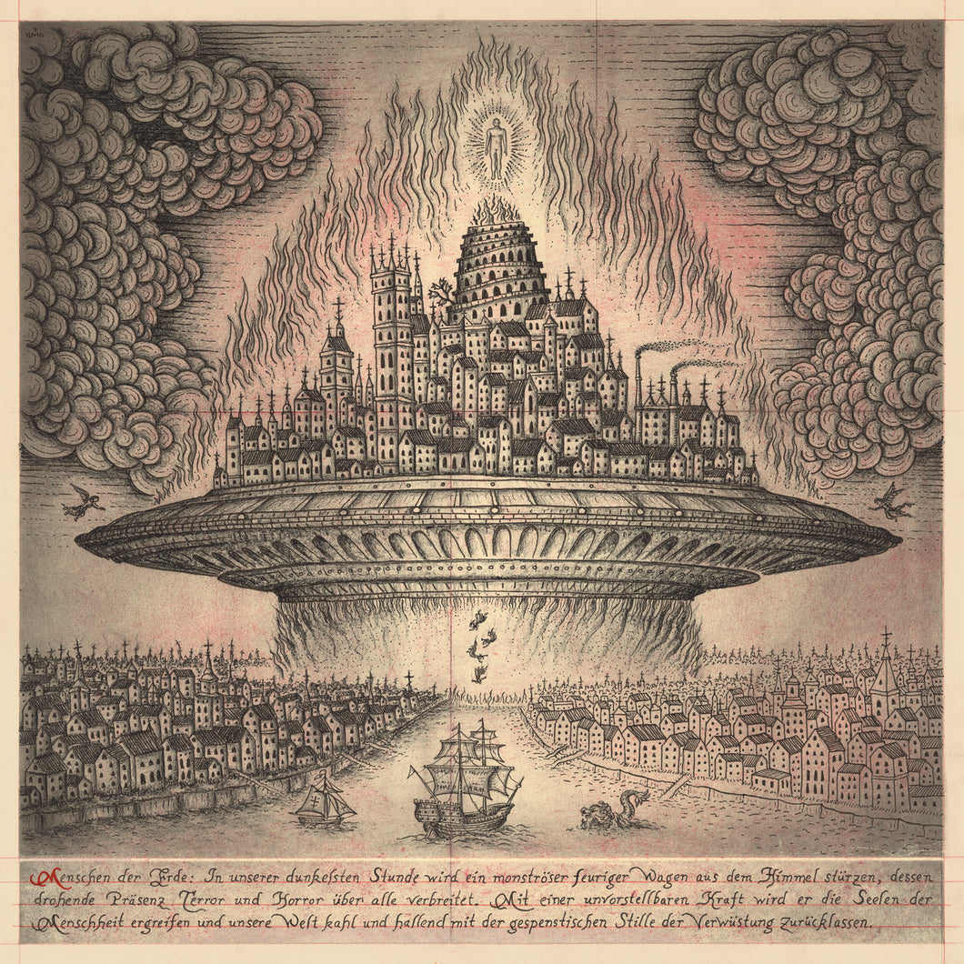 Celestial Chariot-Harvester of Souls, Archival Print