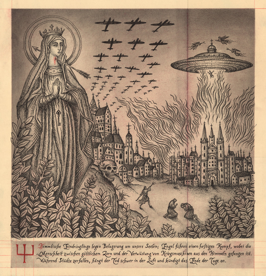 Celestial War, Archival Print