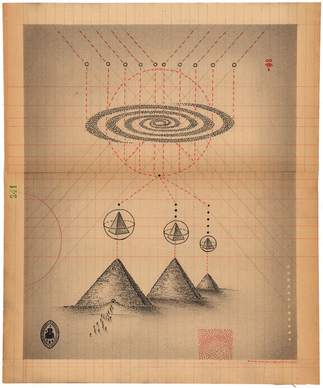 Cosmic Pyramid Chart
