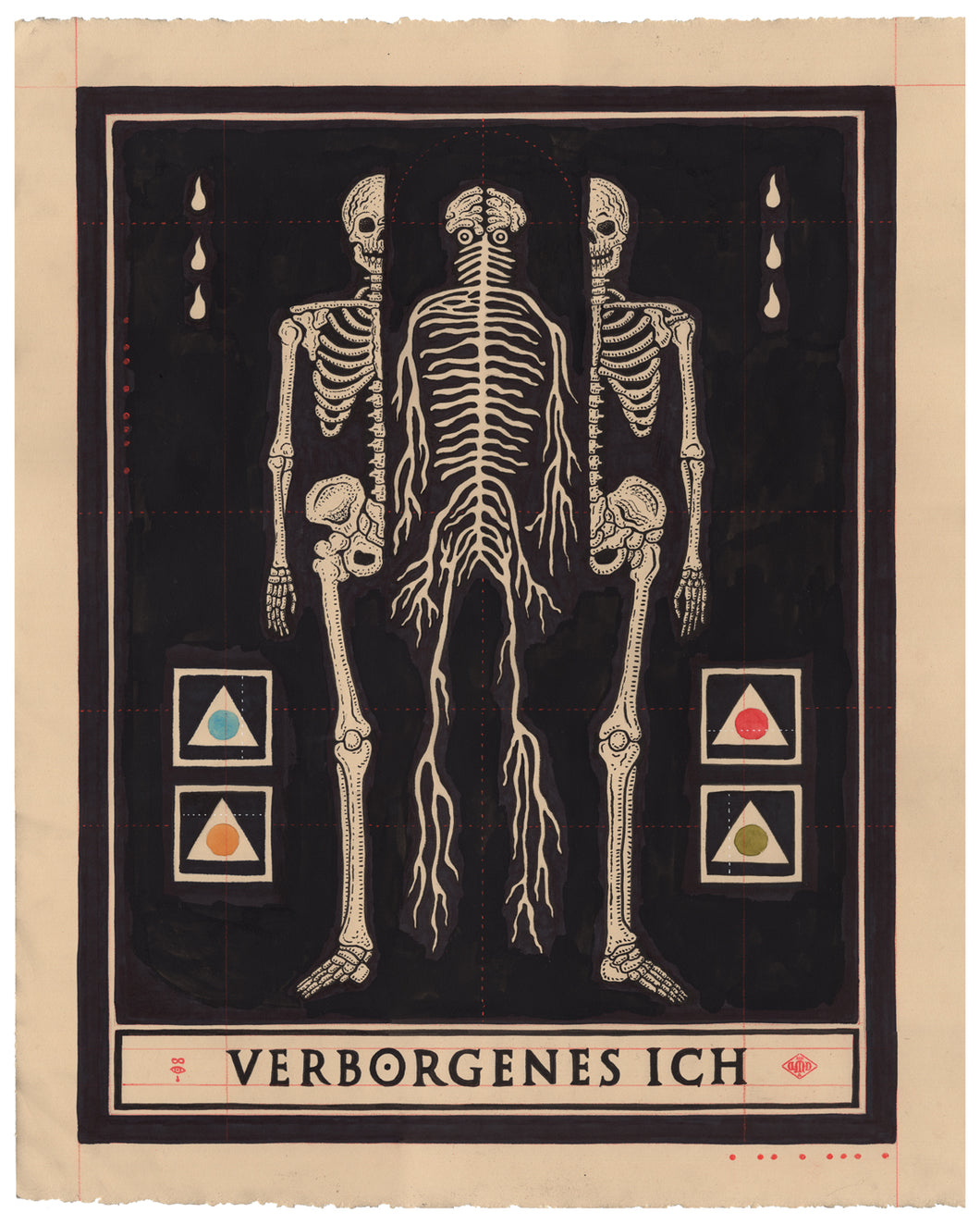 Verborgenes Ich, Archival Print