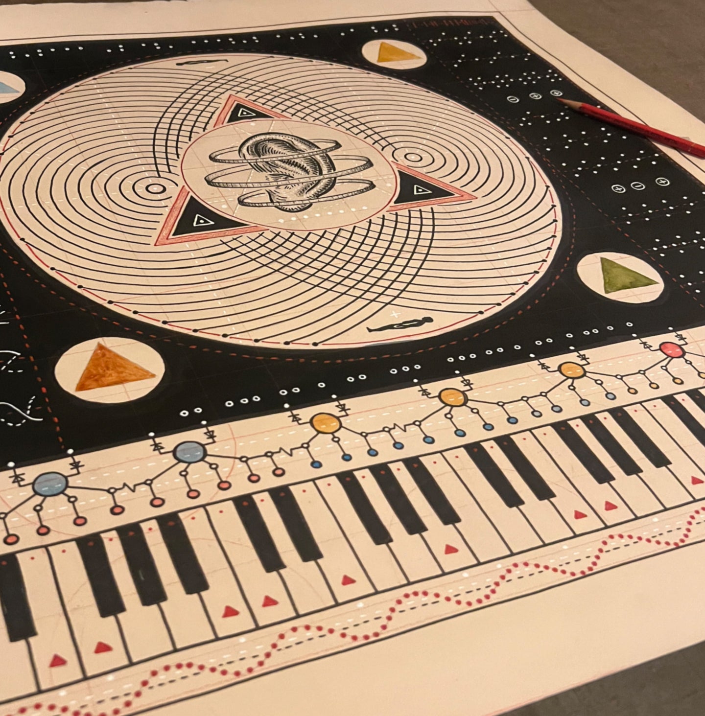 Universal Resonance, Archival Print – Daniel Martin Diaz