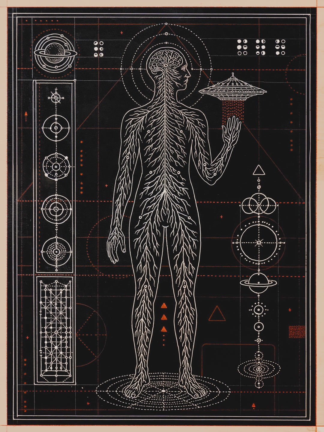 Interstellar Traveler, Archival Print – Daniel Martin Diaz