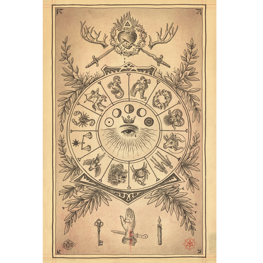 Horoscopy, Archival Print