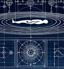 Load image into Gallery viewer, Interdimensional Projection Blue, Archival Print
