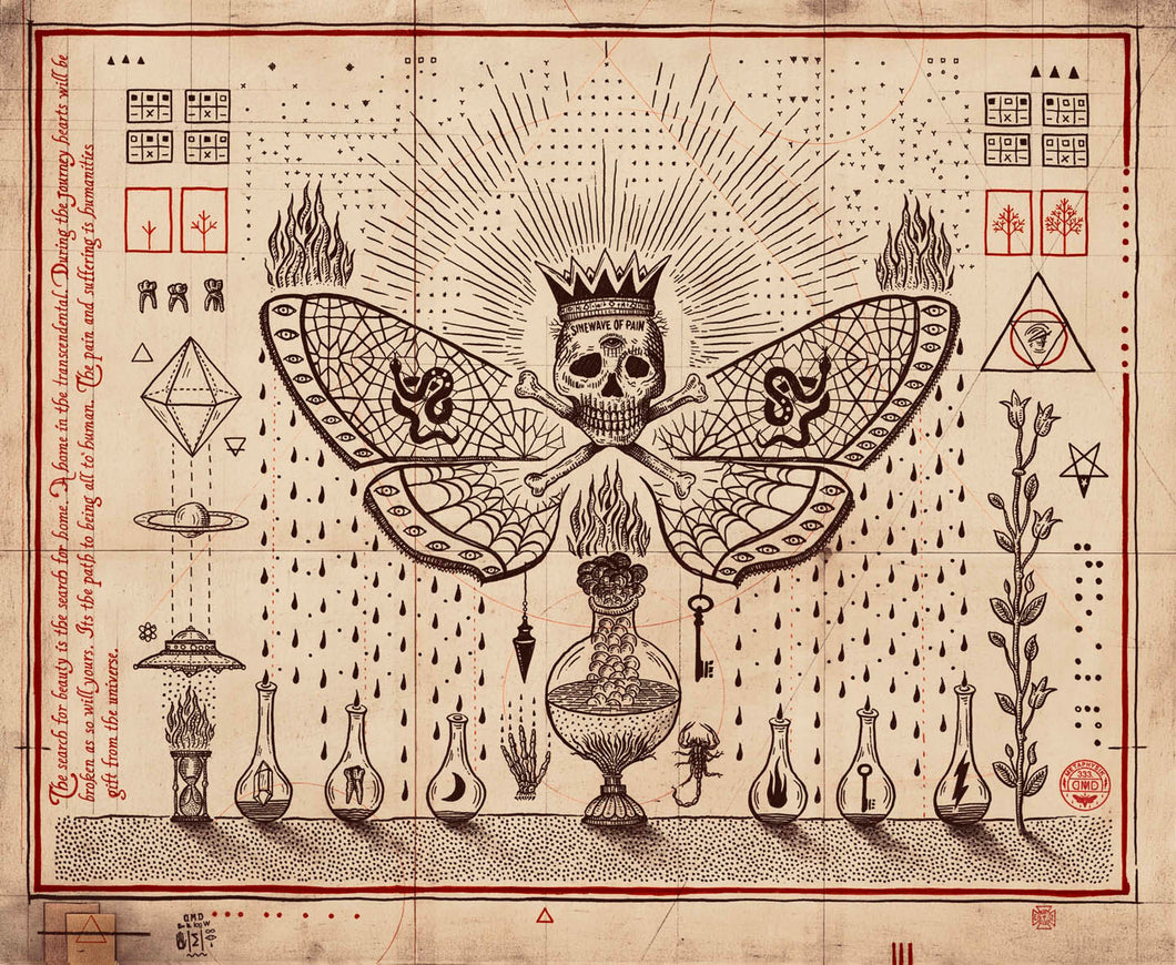 Alchemy of Death, Archival Print