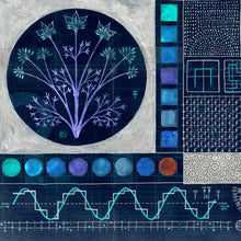 Load image into Gallery viewer, Digital Biology Blue, Archival Print
