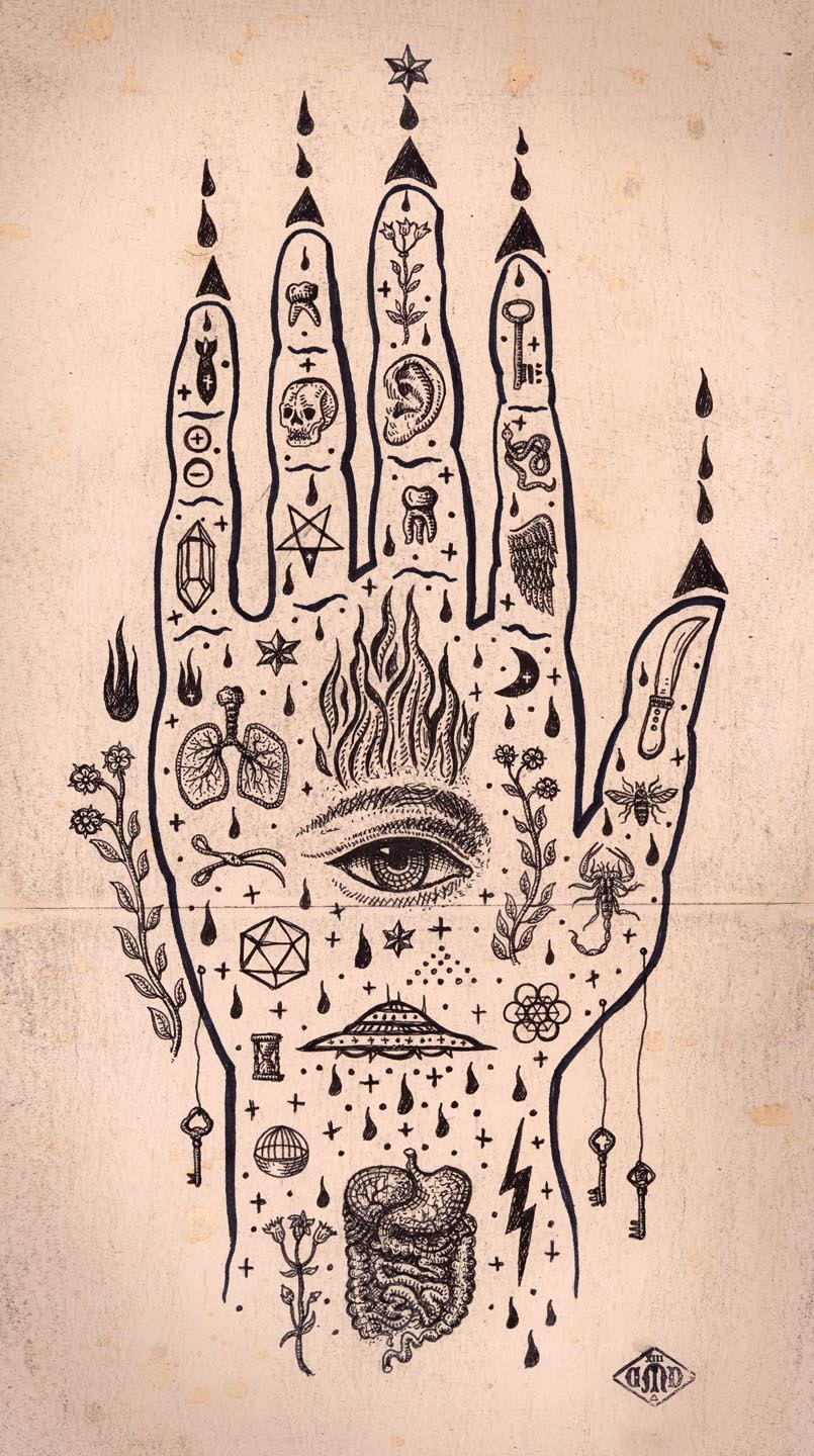 Divination, Archival Print