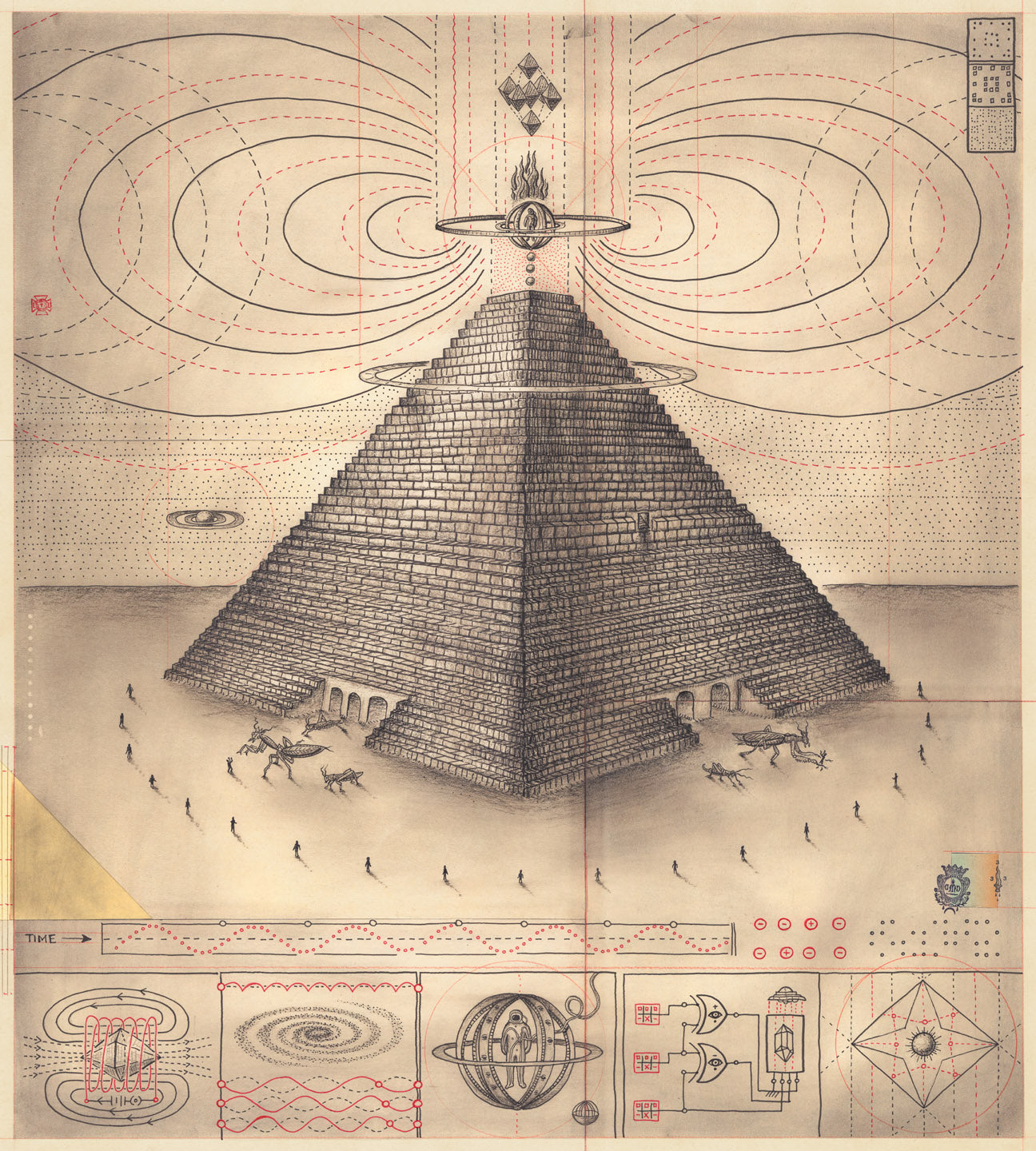 Pyramid Frequencies, Archival Print – Daniel Martin Diaz