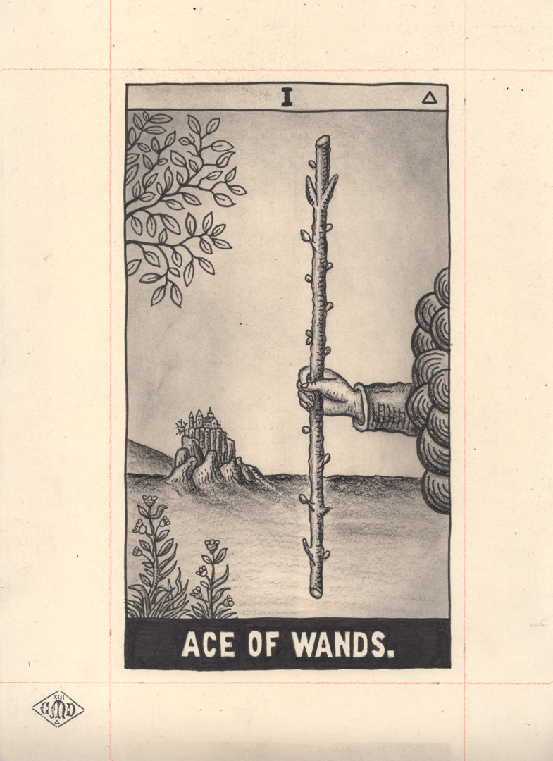 Ace of Wands – Daniel Martin Diaz