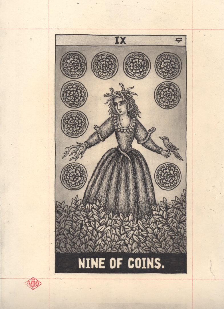 Nine of Coins