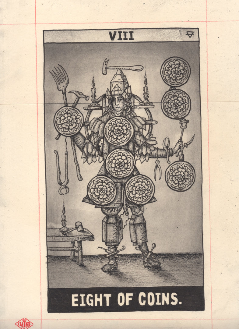 Eight of Coins