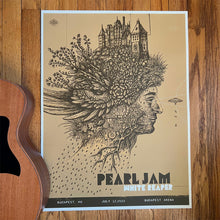 Load image into Gallery viewer, Pearl Jam, Budapest tour poster
