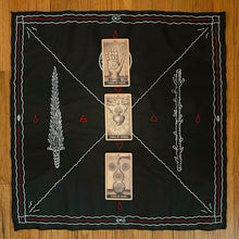 Load image into Gallery viewer, Earth Magick Altar Cloth: Black
