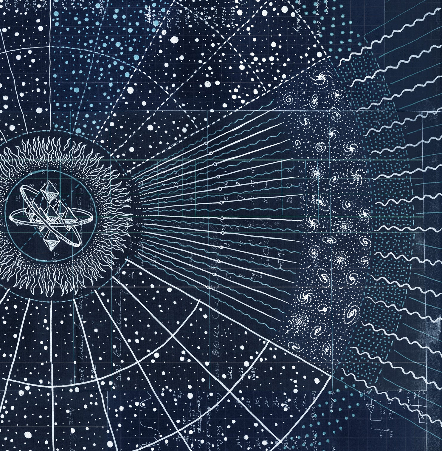 Universal Computer System, Archival Blue Print – Daniel Martin Diaz