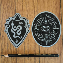 Load image into Gallery viewer, Serpent, All Seeing, Patches
